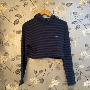 Lacoste Cropped Hoodie